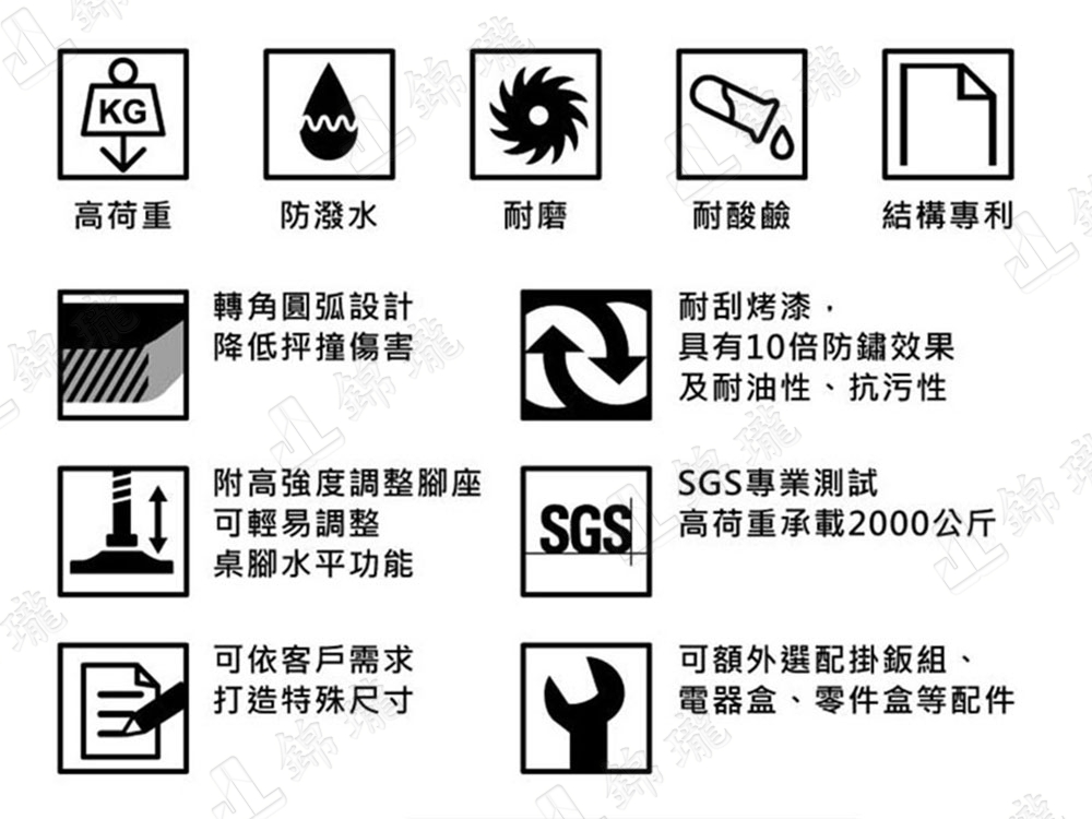 耐磨桌面(M)