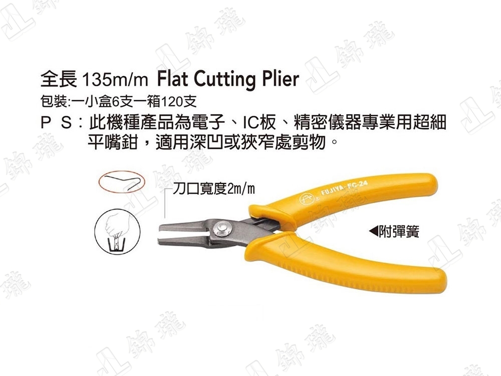 FC-24超細頂切鉗