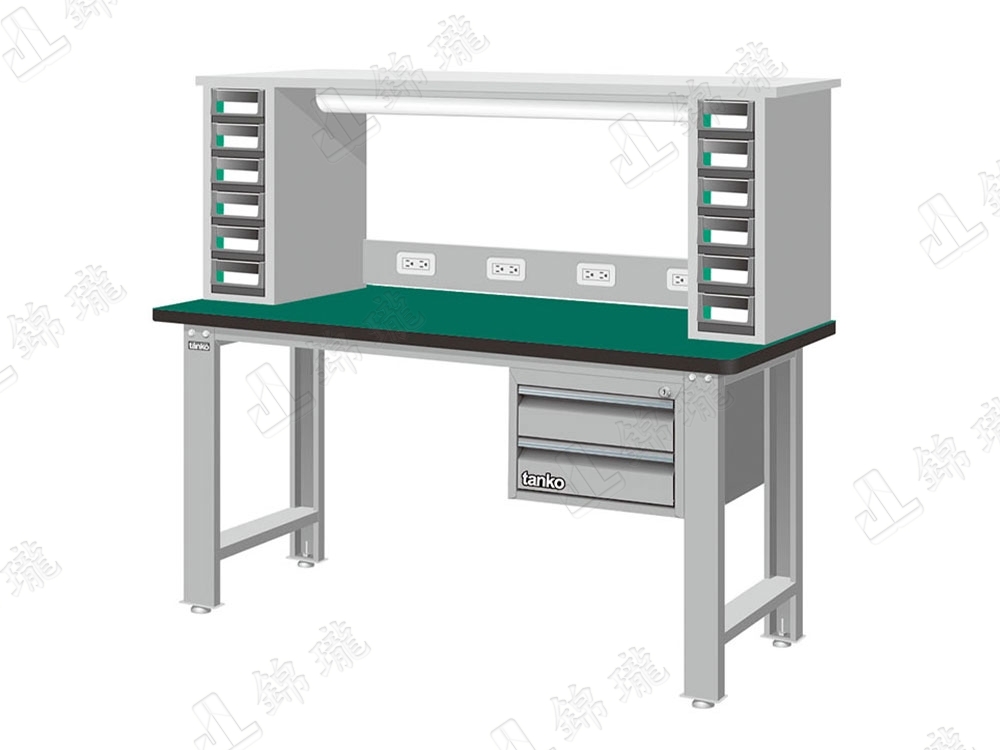 WB輕吊櫃型-上架+零件箱+插座+燈組