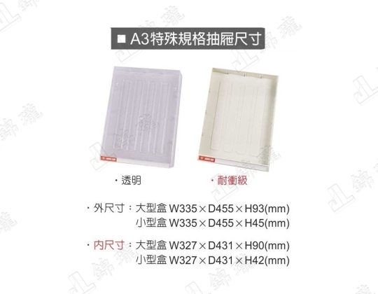 效率櫃 A3抽屜
