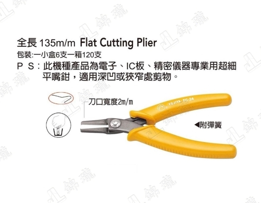FC-24超細頂切鉗