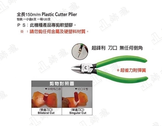 FS-104專剪軟塑斜口鉗